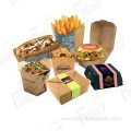 Fast Food Hot Dog Packaging Box